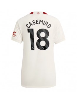 Manchester United Casemiro #18 Replika Tredje Kläder Dam 2023-24 Kortärmad